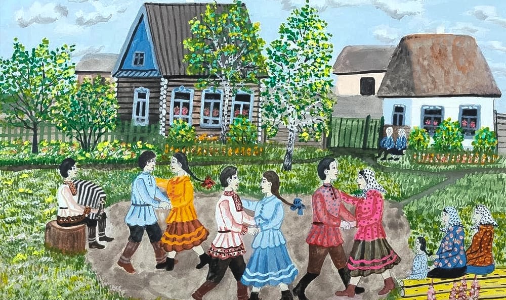 Выставка художников-наивистов в Суздале