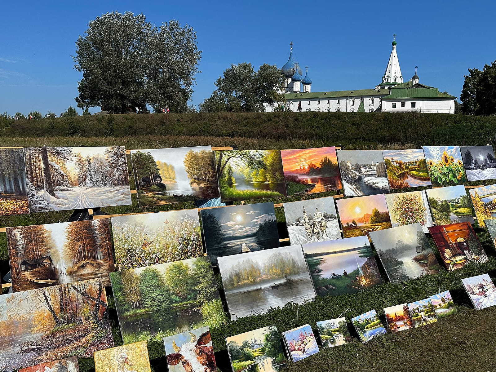 Ярморочные ряды Суздаля