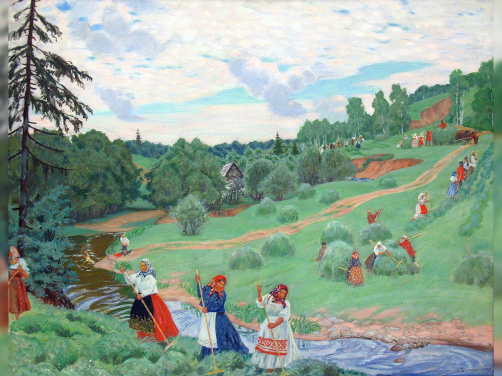 Выставка «Борис Кустодиев. Патриархальная Россия»