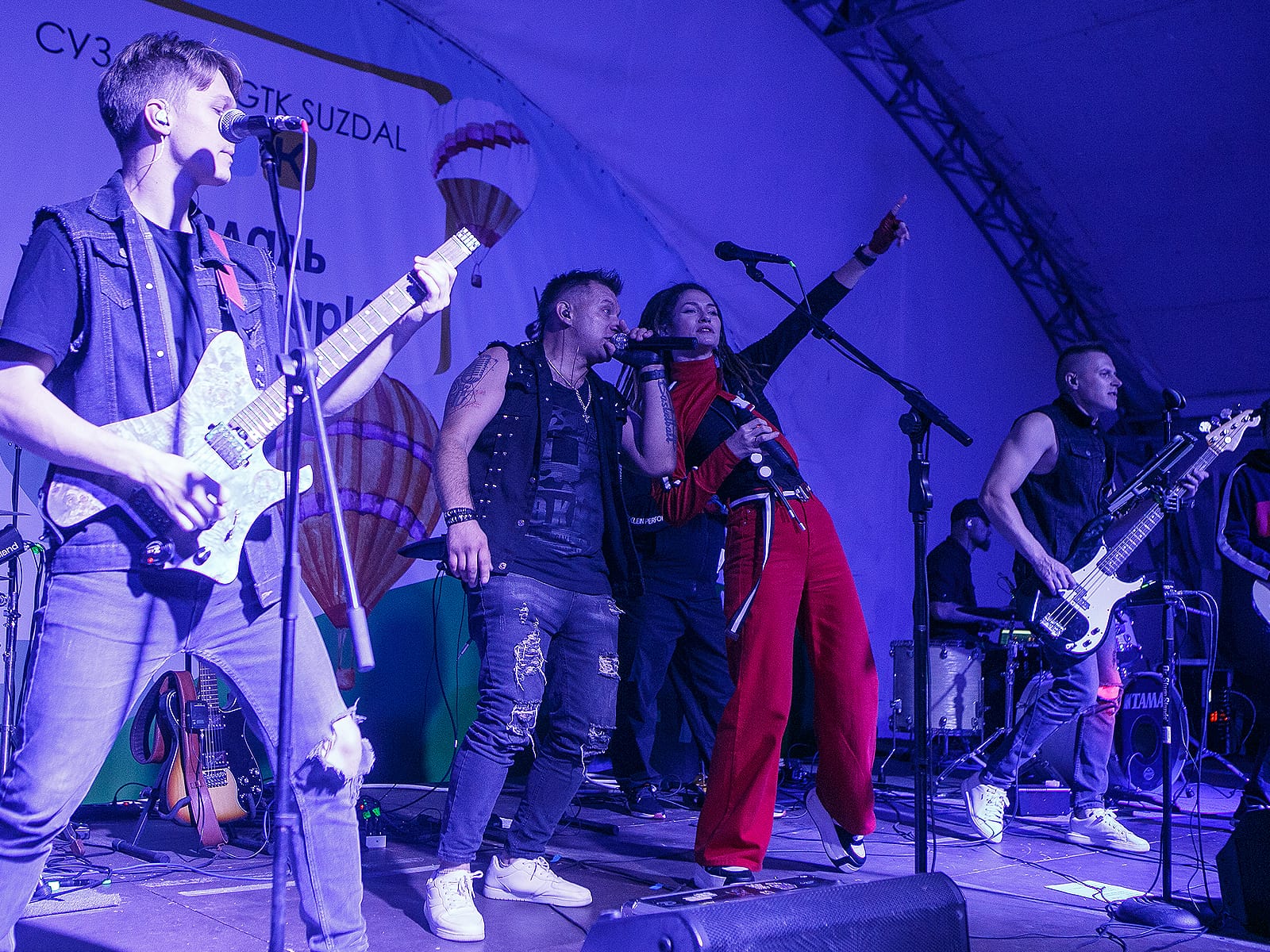 BBQ-party на берегу Каменки