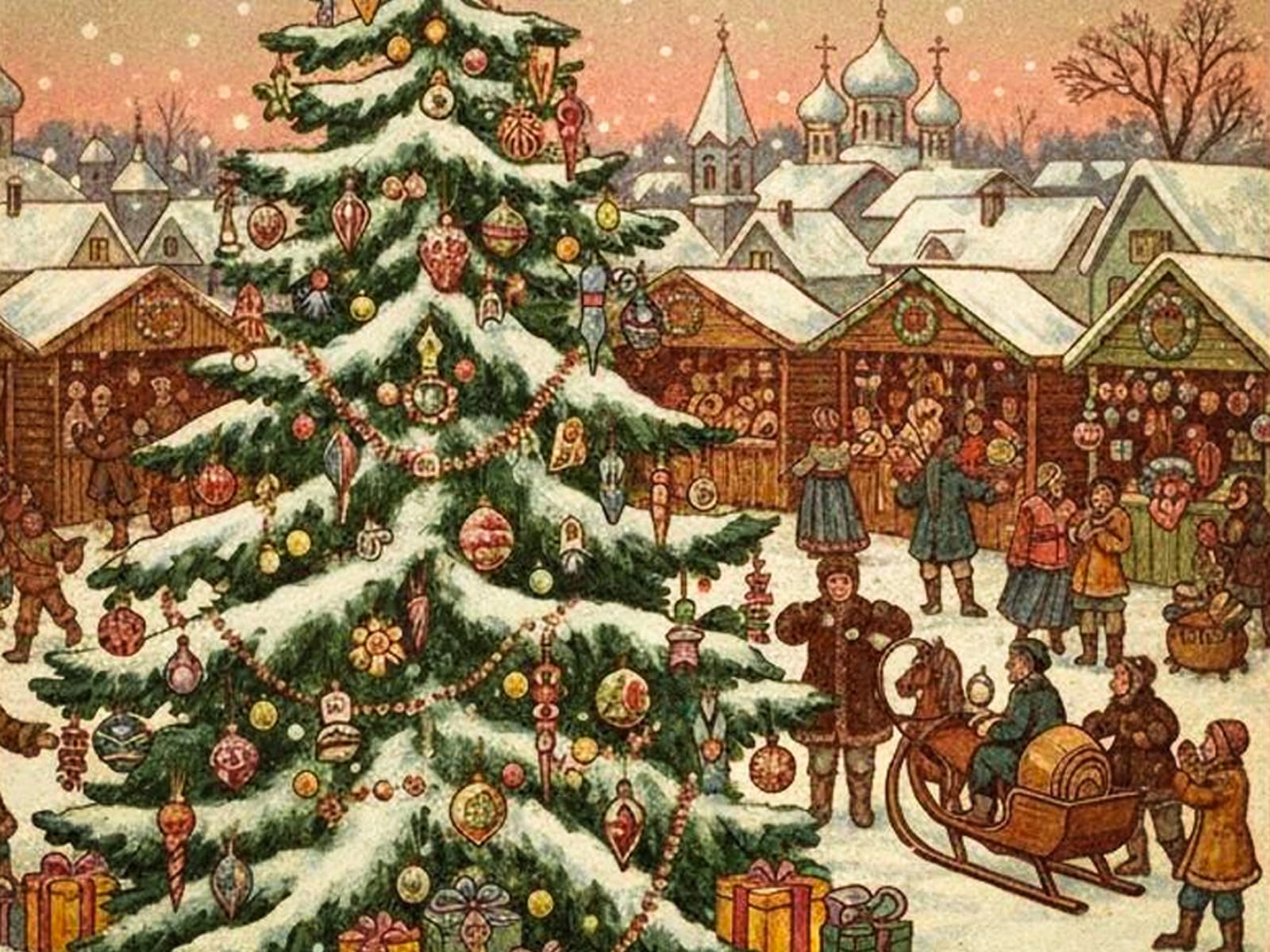 Новогодние чудеса Суздаля