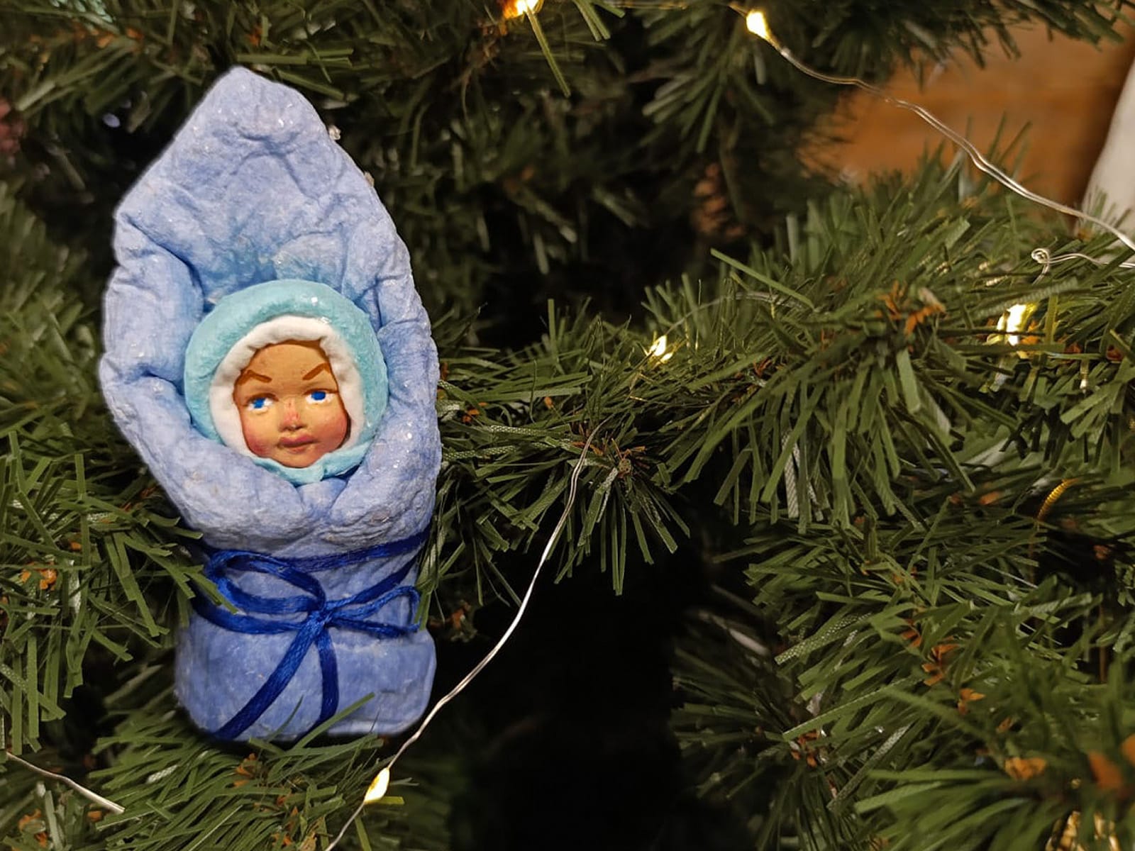 Мастер-класс<strong> &laquo;Новогодний винтаж: создание игрушки из ваты&raquo;