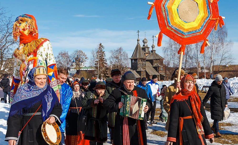 Масленичные гуляния в Суздале 2026 - 21 и 22 февраля