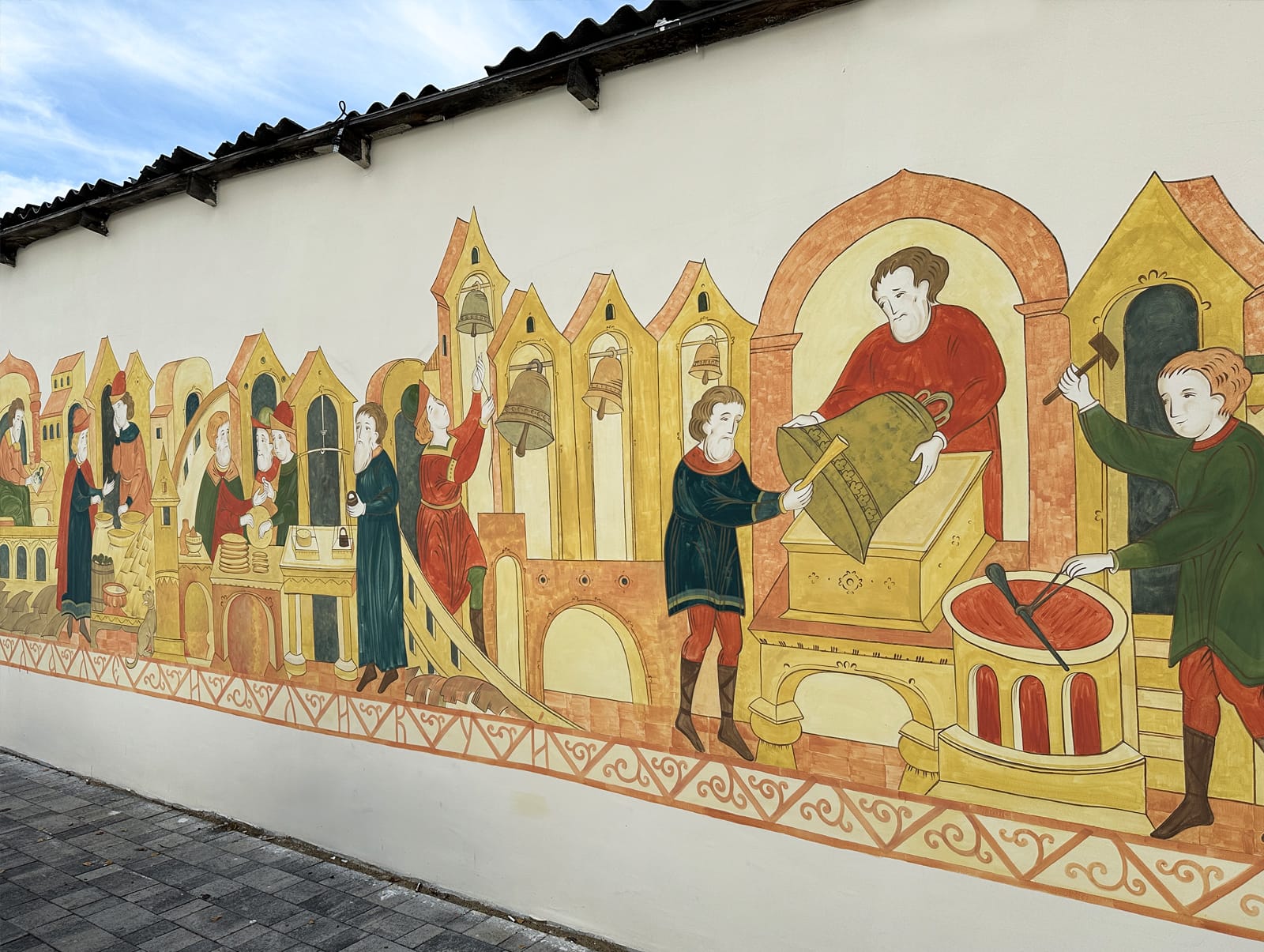 г. Суздаль, Роспись на стене