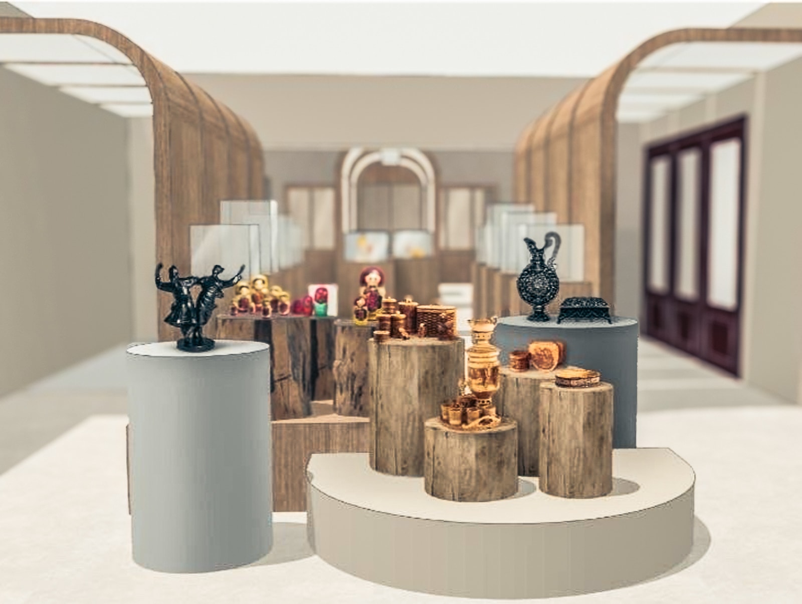 Концепция Центра народных художественных промыслов была разработана Центросоюзом