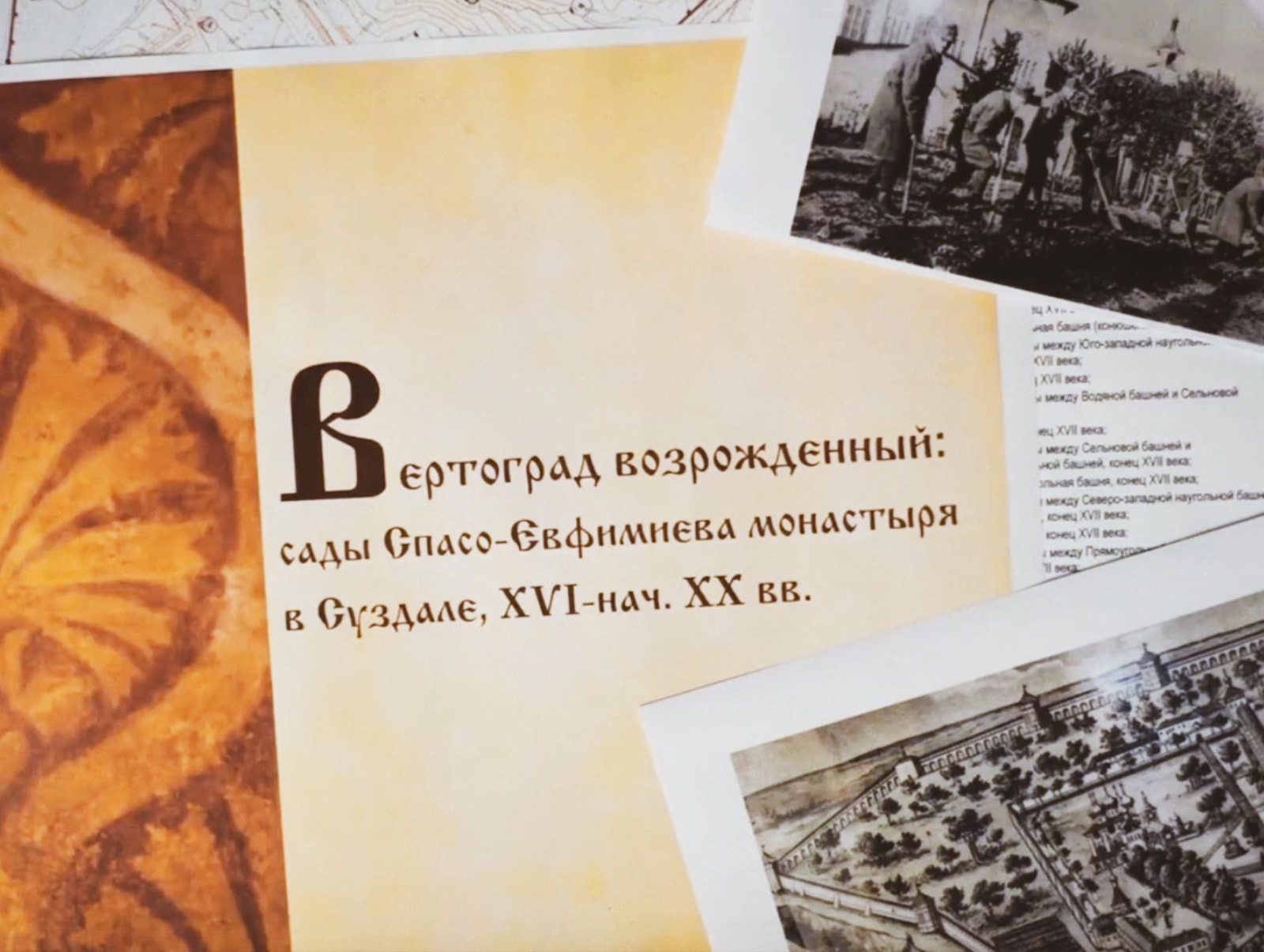 Вдохновение в саду: документальный проект о Спасо-Евфимиевом монастыре в Суздале