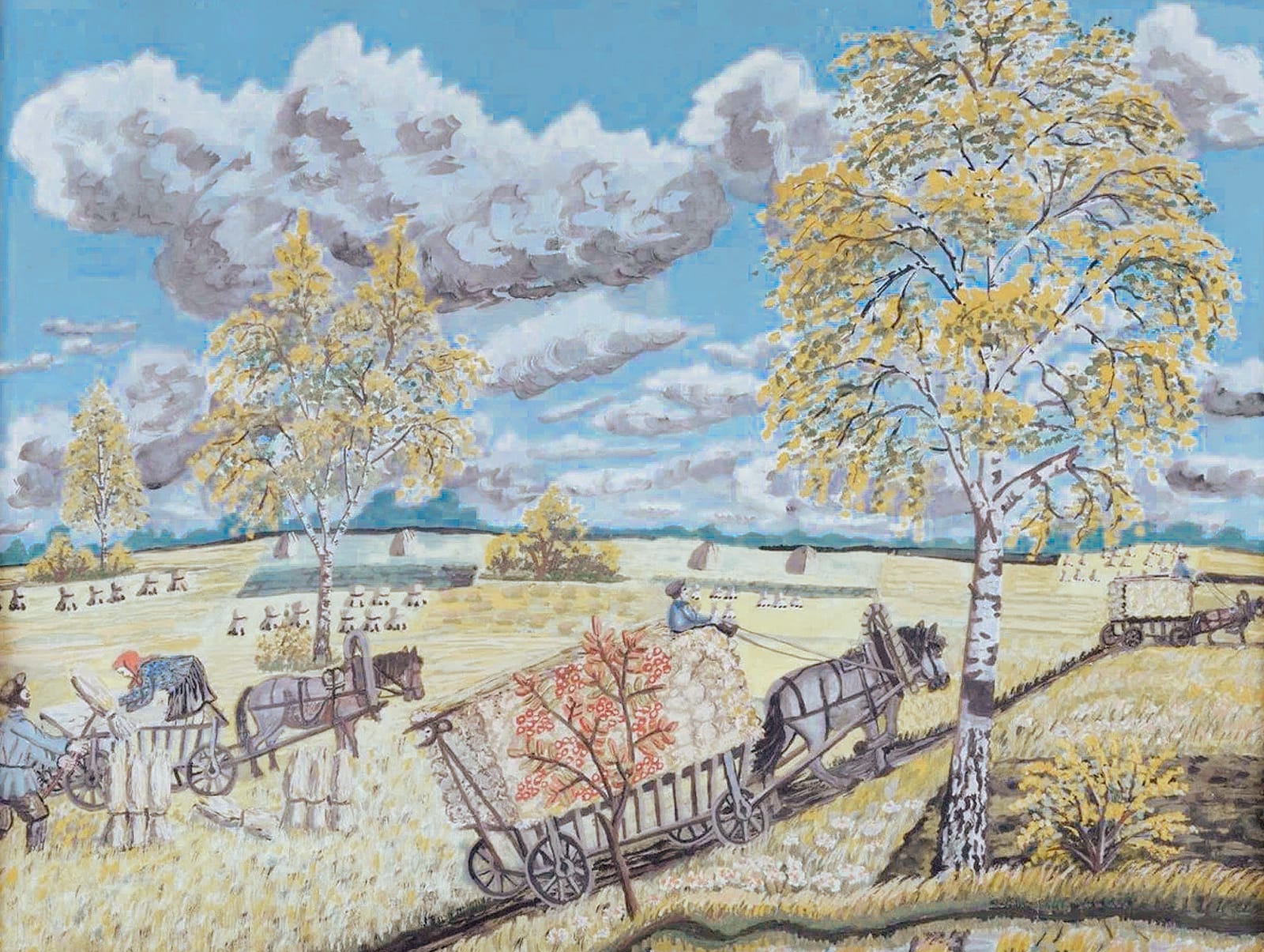 «Наивно»: В Суздале открывается выставка художниц-наивистов