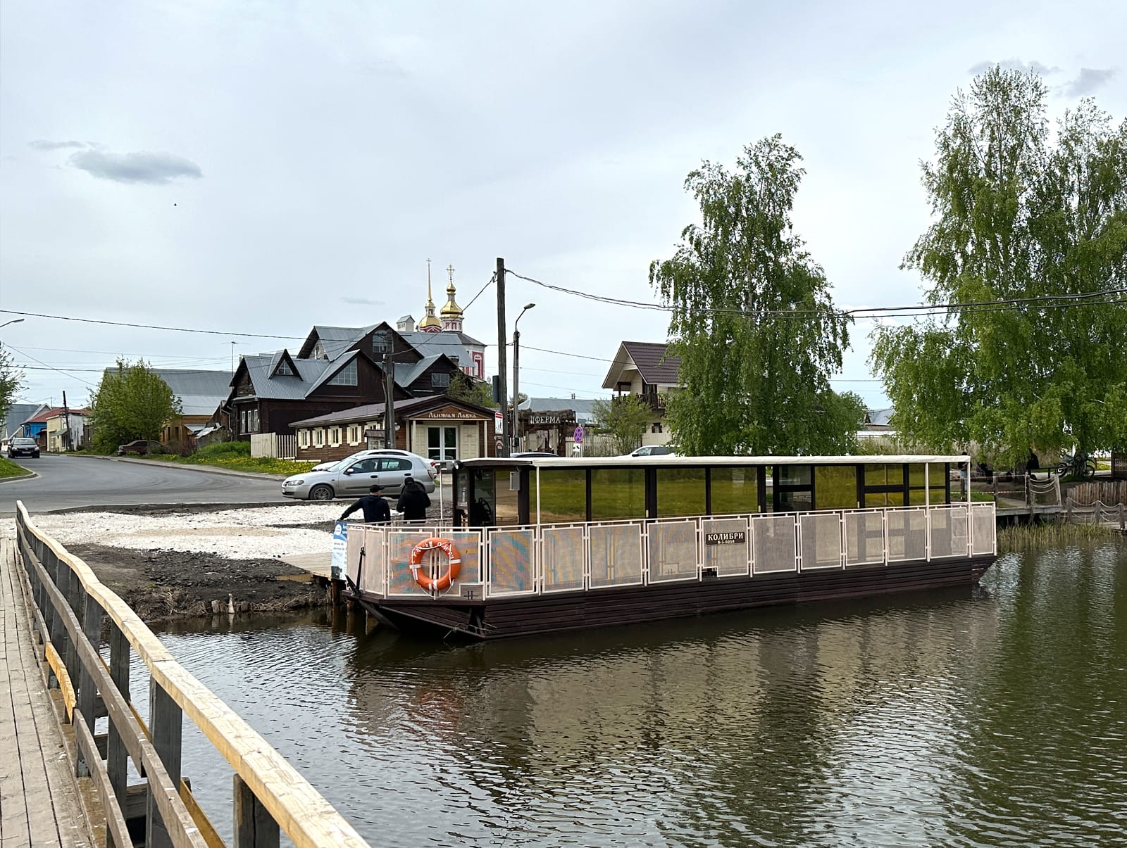 Стартует сезон водных экскурсий в Суздале