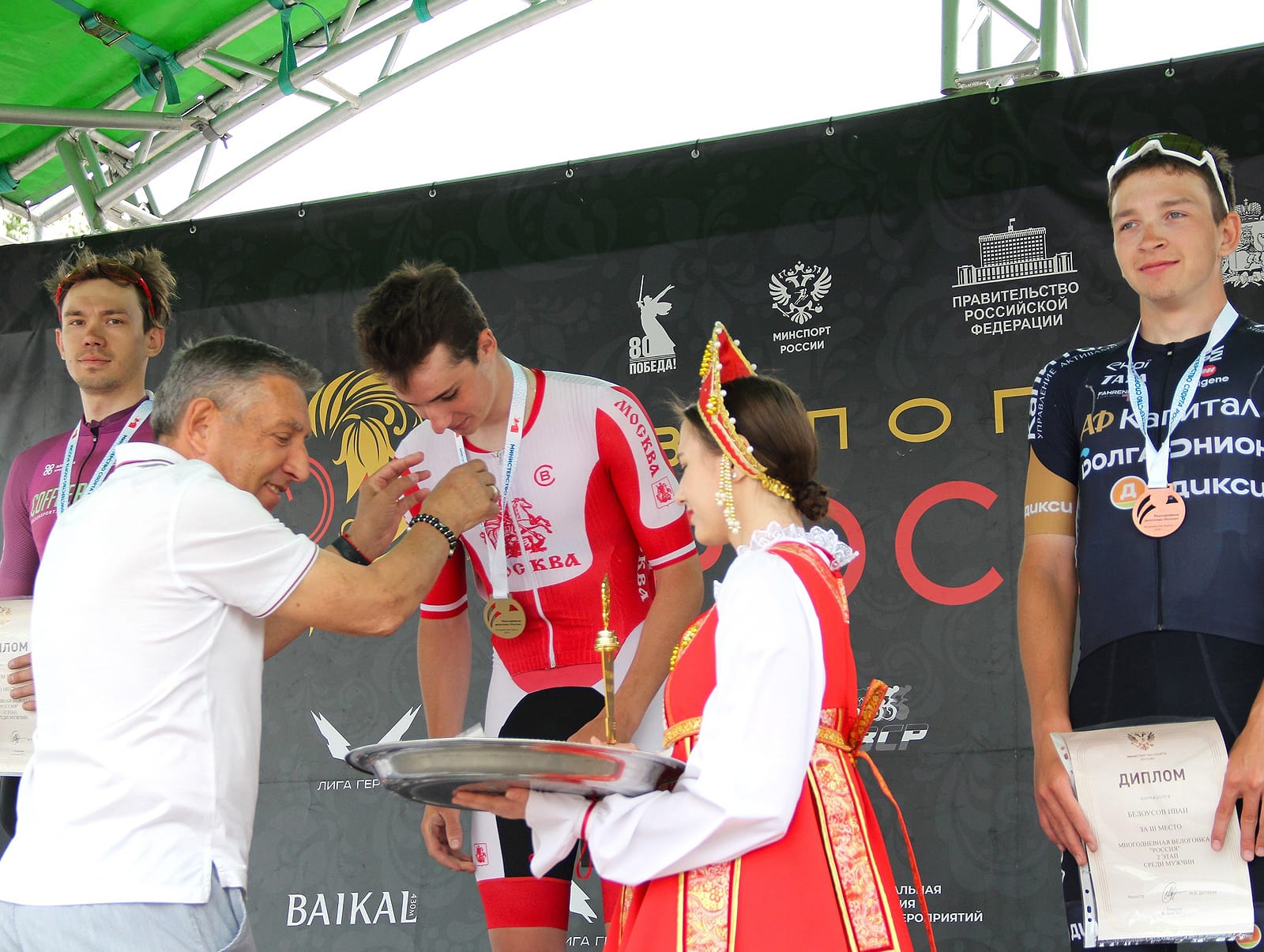 Во Владимирской области прошёл второй этап велогонки «Россия» на 85 км