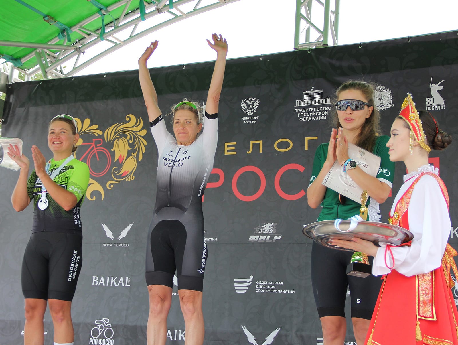 Во Владимирской области прошёл второй этап велогонки «Россия» на 85 км