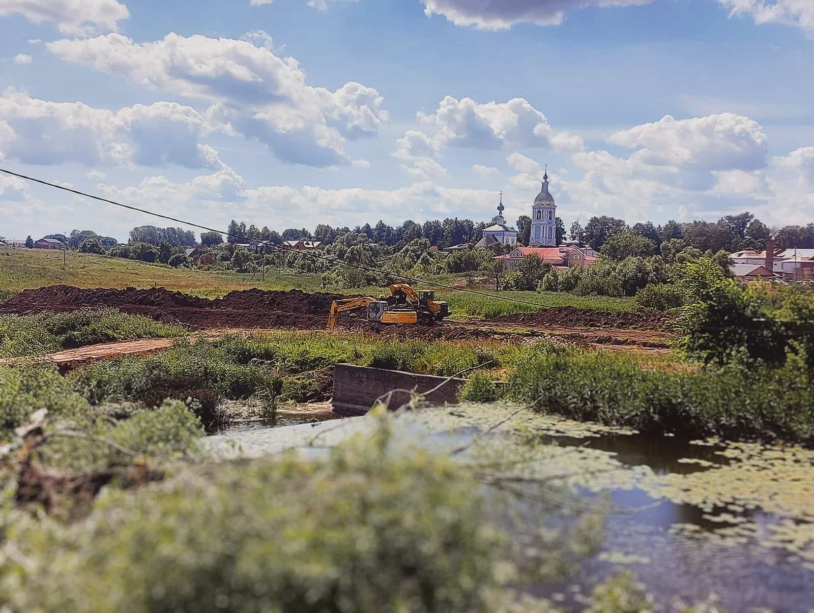 Защита реки Каменка от обмеления