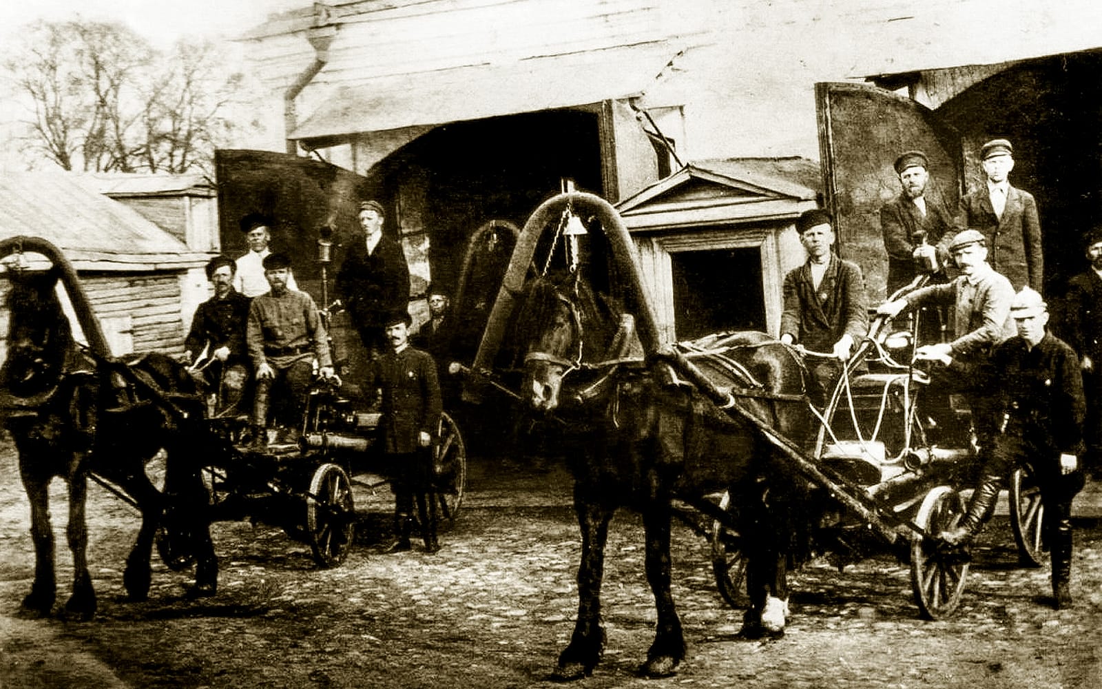 Пожарная часть города Суздаля