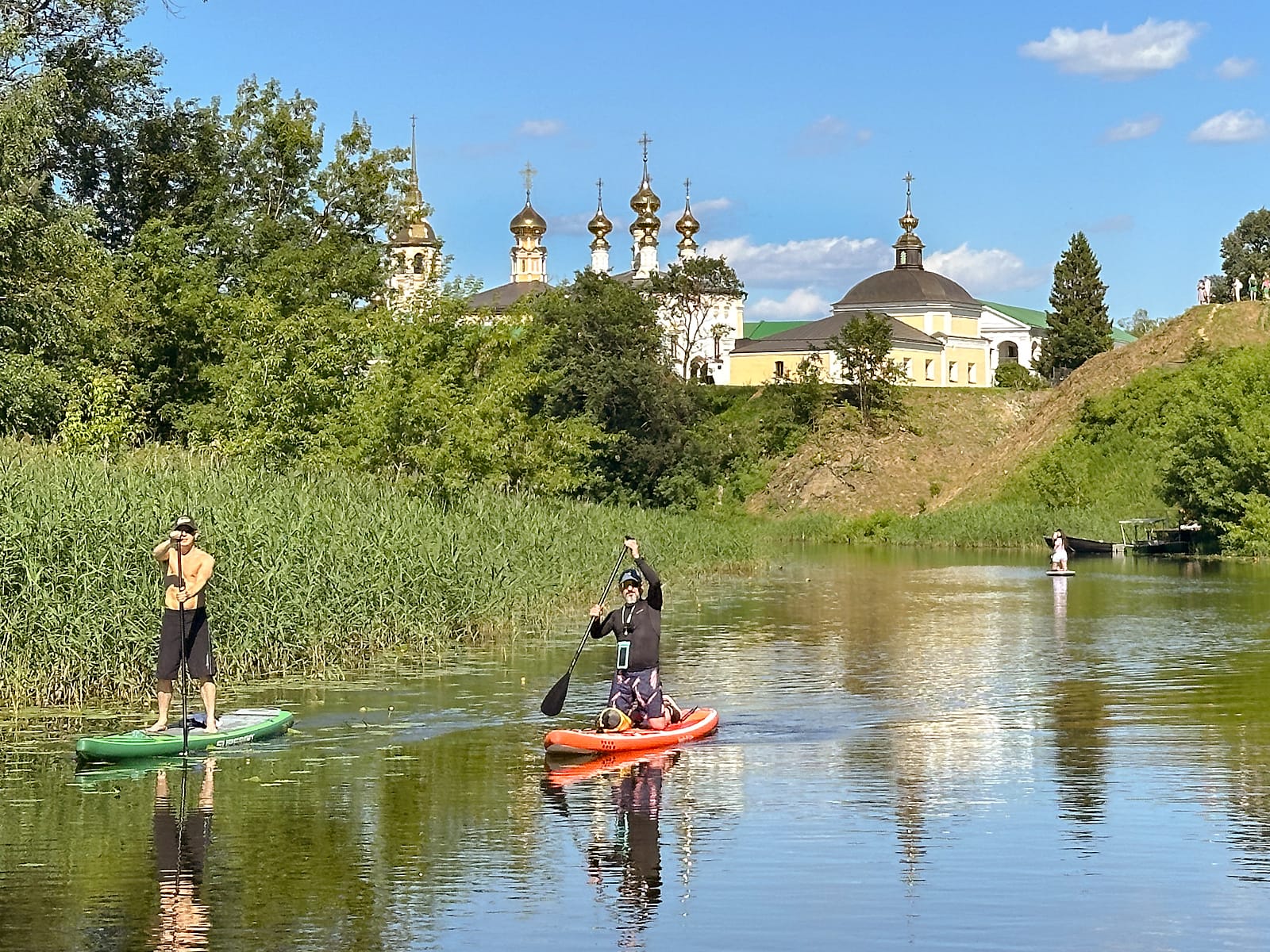 Sup-борд в Суздале